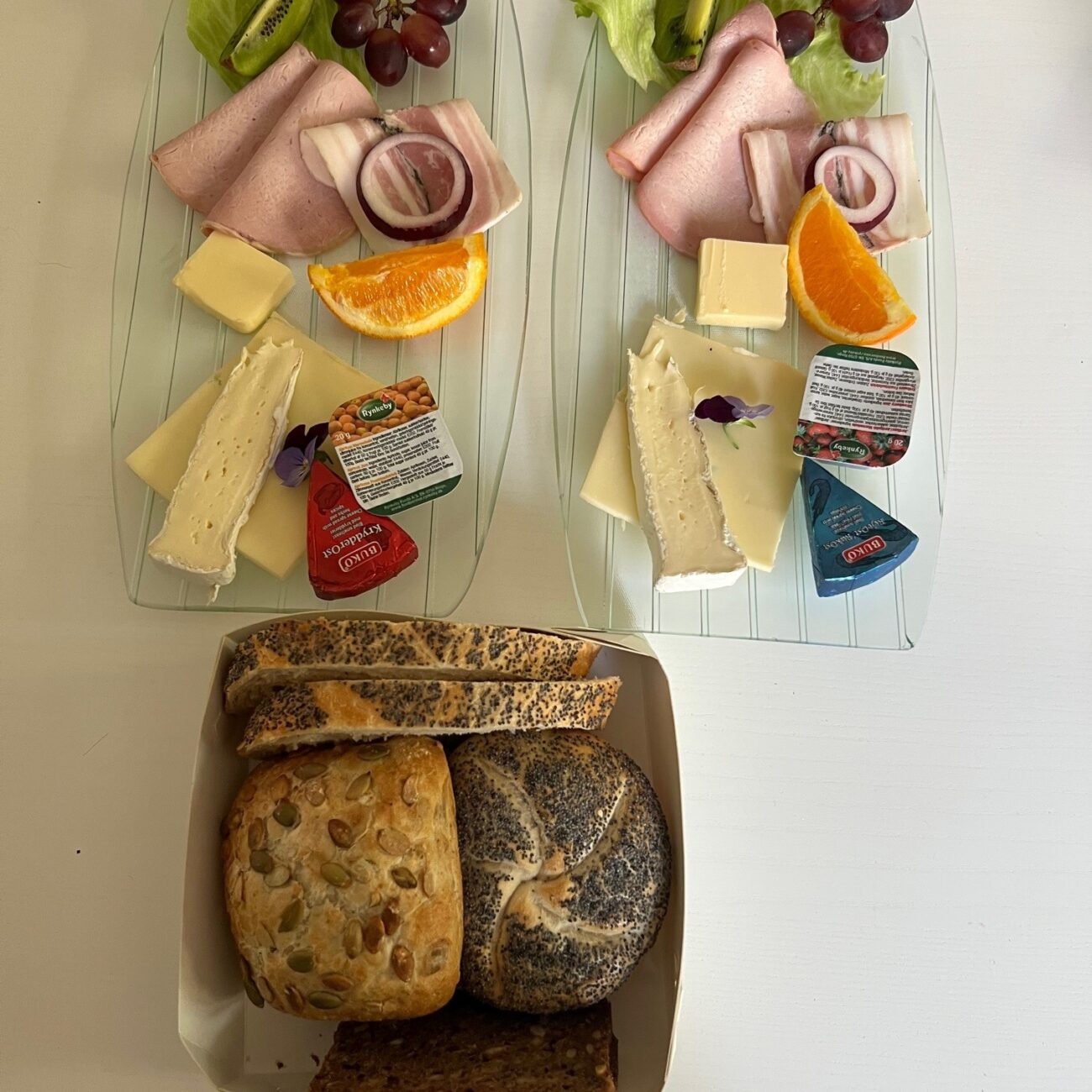 Morgenmads tallerken (dobbelt)